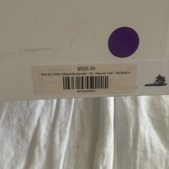NWT See By Chloe’ Sandals size 6/36 - Picture 6 of 7